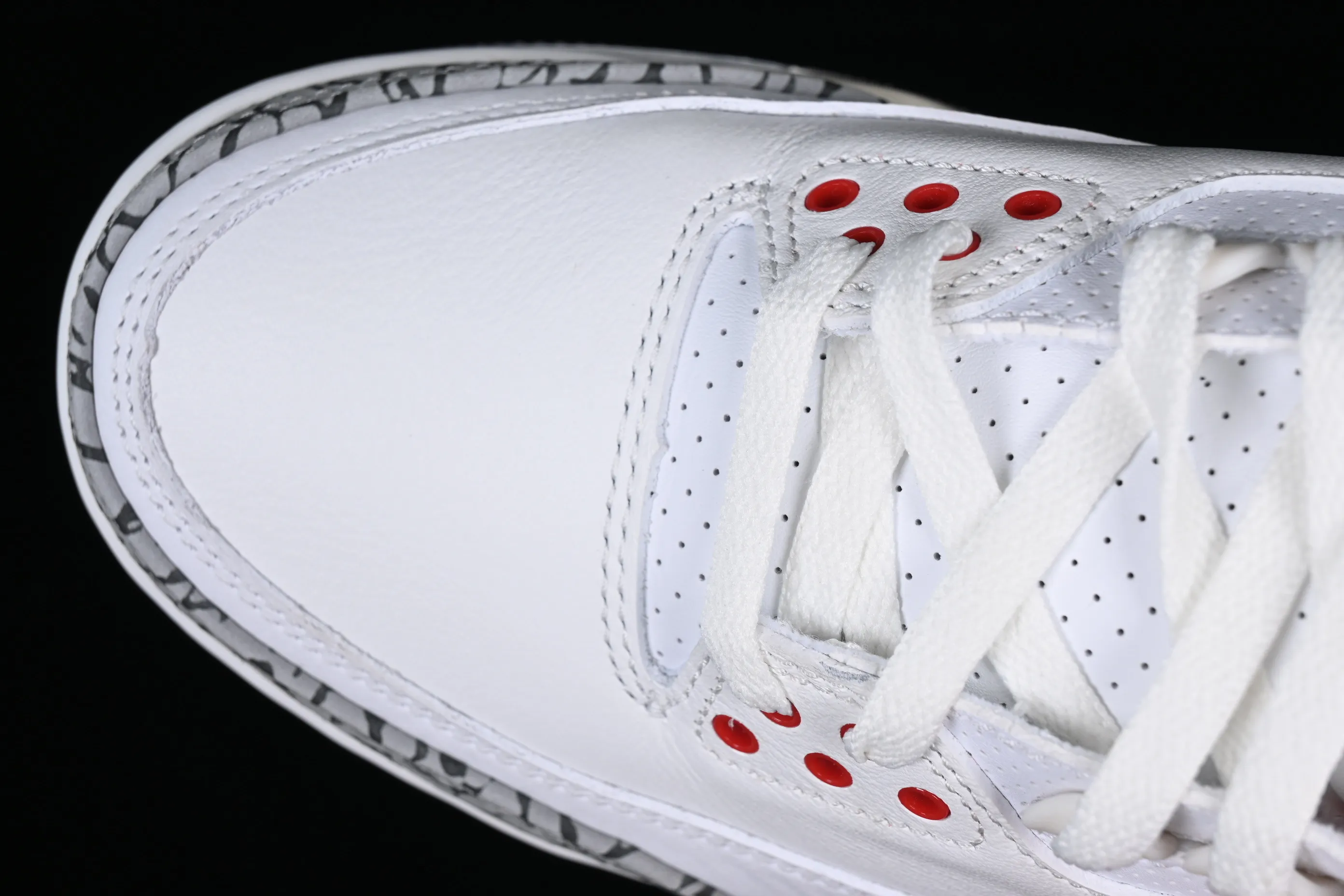 All categories Air Jordan Jordan series basketball shoes Air Jordan 3 foreign trade version Air Jordan 3 "White Cement Reimagined" AJ3 Joe 3 new white cement replica basketball shoes DN3707-100